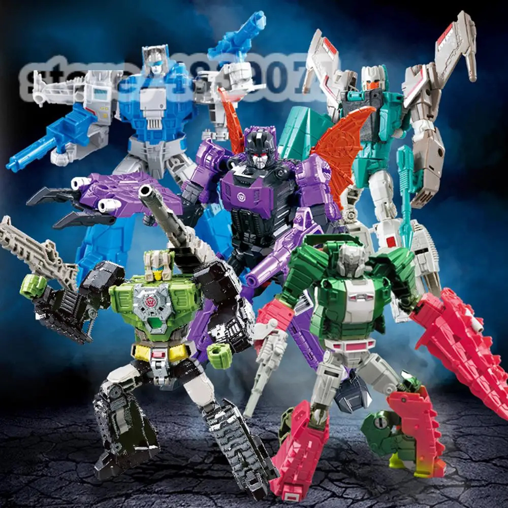 

WJ Transformation Voyager Warrior Mindwipe BRAINSTORM Werewolf Chromedome Alloy Action Figure Robot KO Children Toys