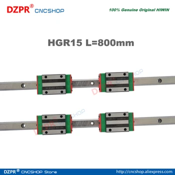 

4Pcs HGH15CA carriage 2Pcs HGR15 800mm 100% genuine original HIWIN linear Guides