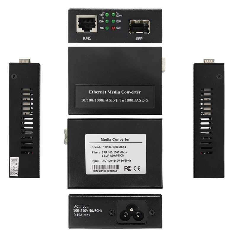 100Base-FX - 1000Base-X  -   - 800