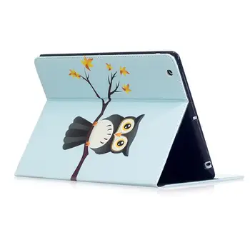 

for Apple iPad Protective Case Magnetic Flip Stand Printed Cover Anti-shock Dust Waterproof Shell For iPad air ipad 5 9.7inch