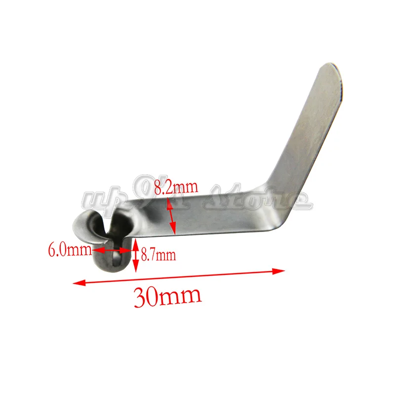 

50pcs Stainless Steel Seawater 6mm Kayak Paddle Tent Pole Push Hollow Button Spring Clips Snap Locking Tube Single Pin
