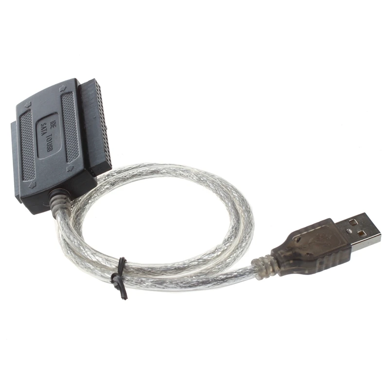Semoic Новый USB 2 0 для IDE SATA S ATA/2 5/3 5 Кабель адаптер (Кабель адаптер)| |