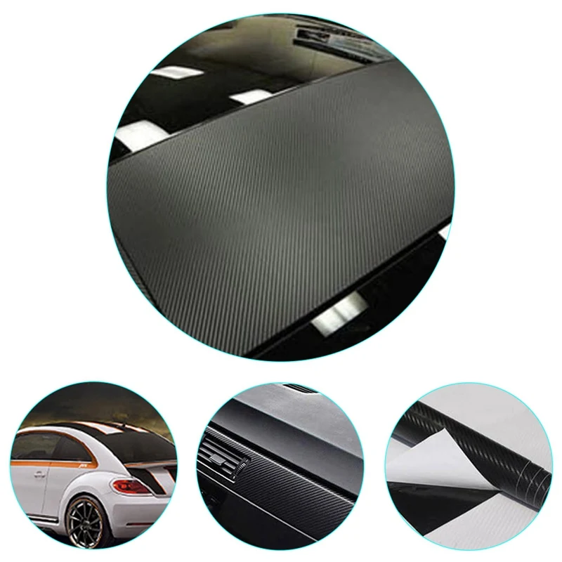 Автомобильная наклейка из углеродного волокна 30x307 см для opel astra h toyota corolla honda civic