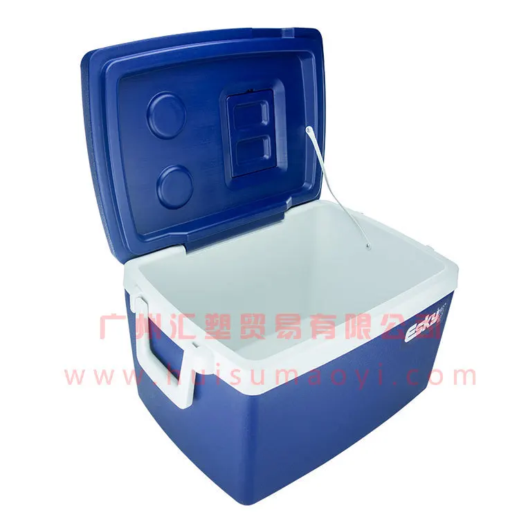 Insulation Barrel Circular Insulation Box PU Insulation Layer Travel Portable Insulation Cold Box 3L Orange Blue heathly there iBaste