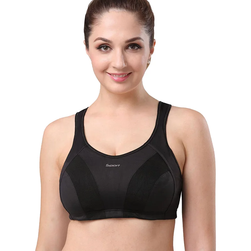 Large Size Sports Bra Top Female Push Up Sport Bras Brassiere