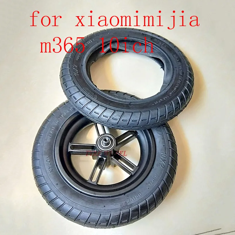 10x2 10 дюймов колеса xiaomi Mijia M365 колеса шина для электроскутера шины толще инфляция колесо пневматического xiaomi m365 колесные диски