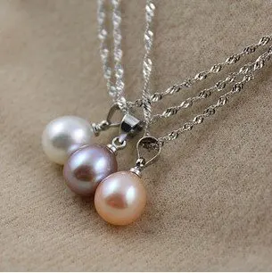 

CHEAP SALE!!! MIX SIZES/COLORS!! 18KGP Natural Freshwater Pearl Pendant Fashion Jewelry for Young Lady/Women/Girls, 120pcs/lot