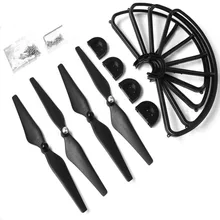 4PCS Drone Propellers Guard + Protection Cover Rings Quick-Release Low-Noise Drone Accessories for DJI Phantom 2 3 9450 dji phantom 4 quick release propellers