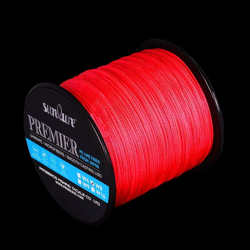 

8-Weaves Sunlure Fishing Line 1000M&2000M PE Line 40LB-300LB Fish Line Multicolor/Green/Grey/Red/Blue/Yellow Color Braided Line