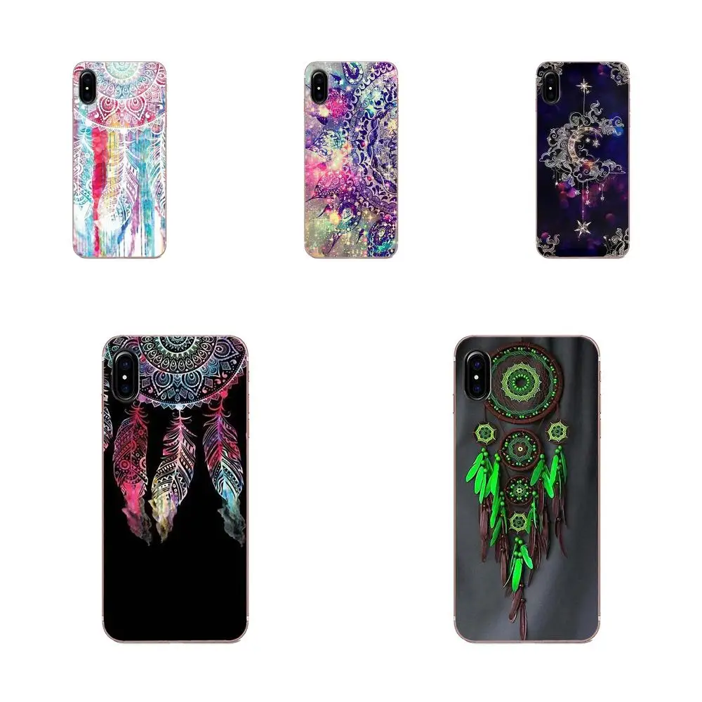Мягкий чехол Ловец снов для Apple iPhone 4 4S 5 5C 5S SE 6 6S 7 8 Plus X XS Max XR | Мобильные телефоны и