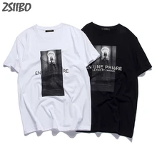 Harajuku, мужские футболки с принтом Девы Марии, крутые футболки с коротким рукавом, мужские летние топы в стиле хип-хоп, большие размеры, уличная одежда