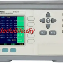 32 Каналы Промышленные термопары термометр точность 0.2% RS232C и USB Интерфейс промышленных Температура Регистратор данных