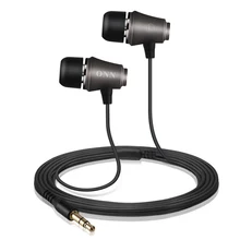 Original 3.5mm Metal In-Ear Music Earphones Stereo Earbuds Noise cancelling Earphone for iPod MP3 MP4