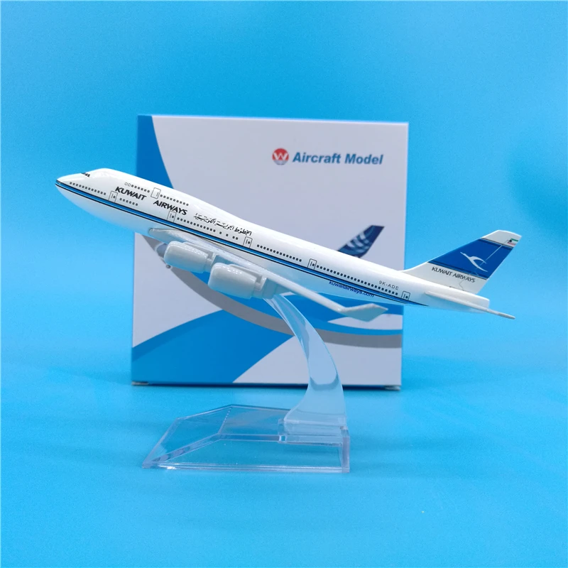 16 см Kuwait Air Boeing 737 металлическая модель самолета 1:400 B737 Diecast Airbus Decoration коллекция