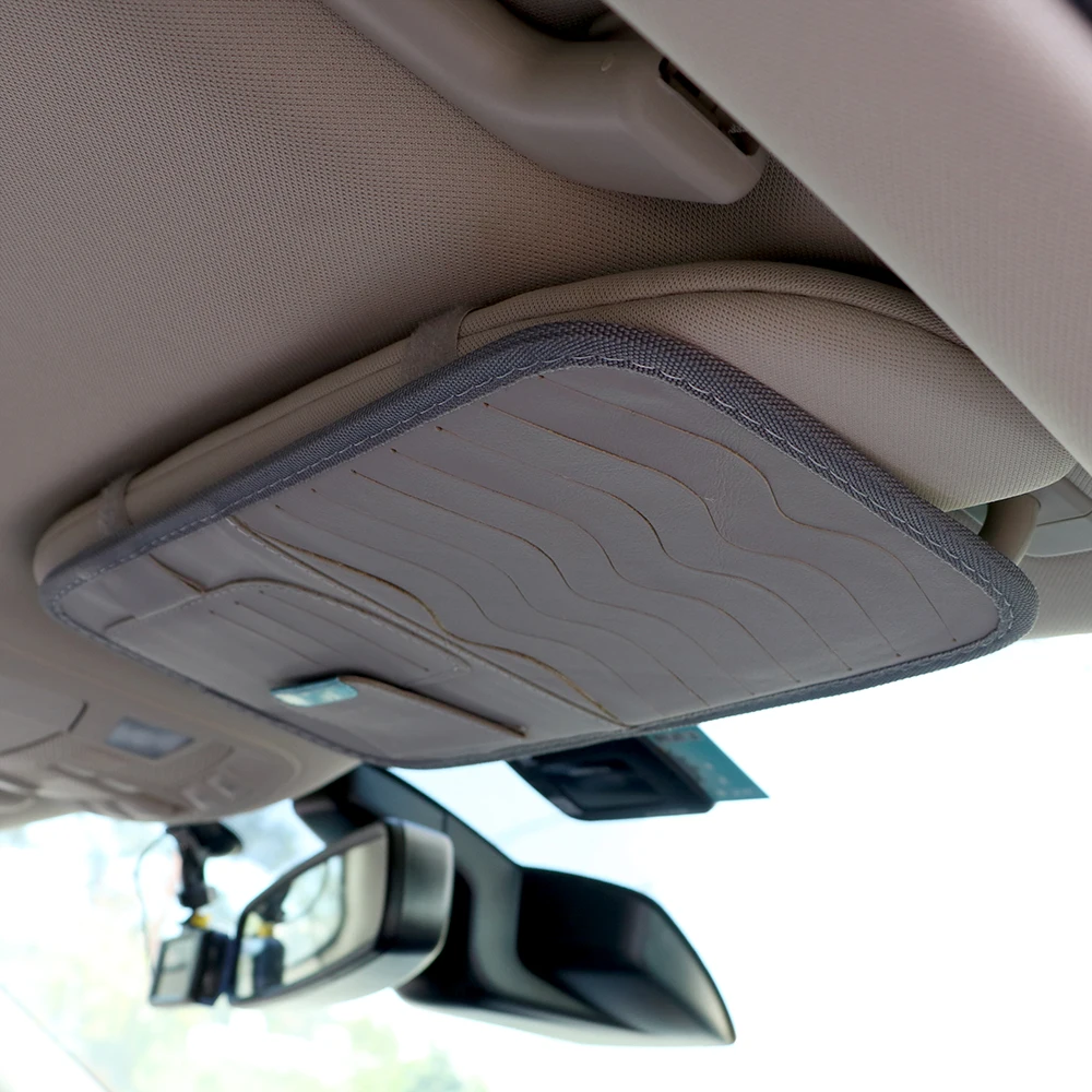 YOSOLO Folder Pocket Hanging Bag CD Receive Bag Auto Stowing Tidying Multi Function Sunshade Cover Sun Visor Storage Pouch YOSOLO Folder Pocket Hanging Bag CD Receive Bag Auto Stowing Tidying Multi Function Sunshade Cover Sun Visor Storage Pouch