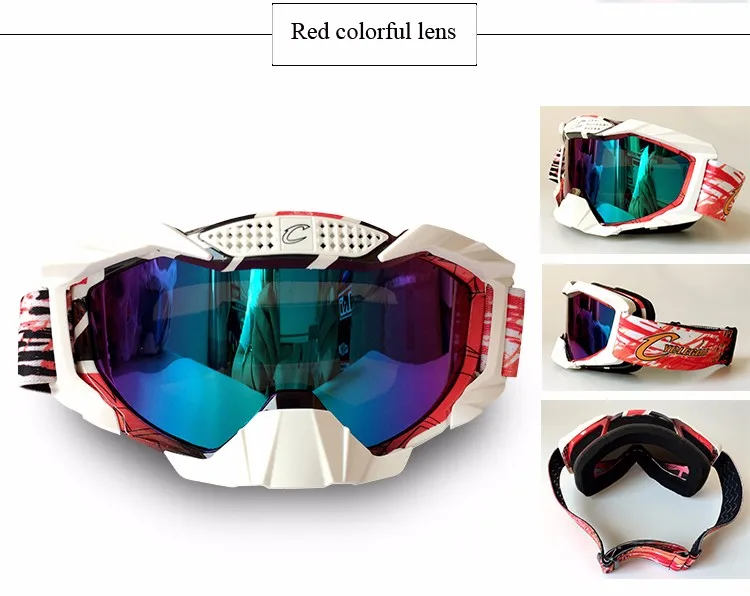 Goggle мотоциклетные очки Brillen Байк Okulary Мотокросс окуло Gafas Occhiali Moto Cyclegear CG07