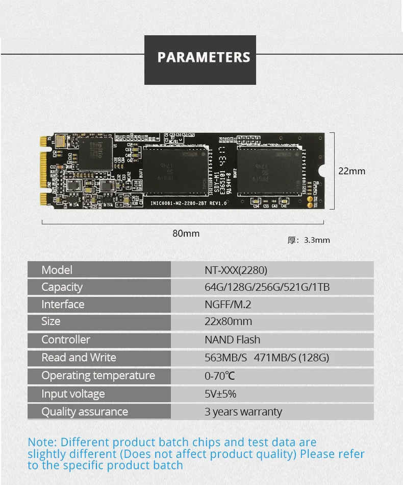 Kingspec NGFF M2 SSD 500 ГБ 512 ГБ SATA сигнал M.2 SSD NT-512 2280 NGFF Внутренний твердотельный диск HD модуль для ноутбуков планшетов ПК