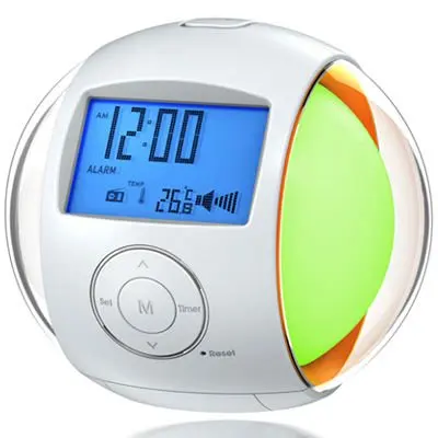 Free Shipping 11 Nature Sound Alarm Clock With 7 Color Changing Clock And Countdown Timer Clock Distribution Alarm Locatoralarm Clock Stopwatch Aliexpress