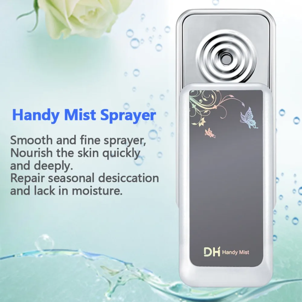 Portable Mist Sprayer Handy Mist Facial Nebulizer Steamer Moisturizing