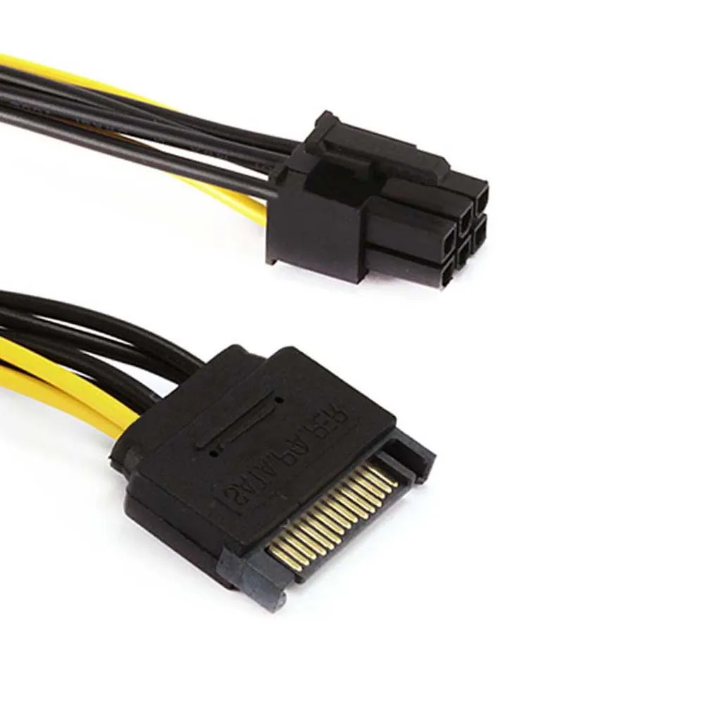 Кабель питания SATA 15 Pin-6 Pin PCI EXPRESS PCI-E Sata | Компьютеры и офис