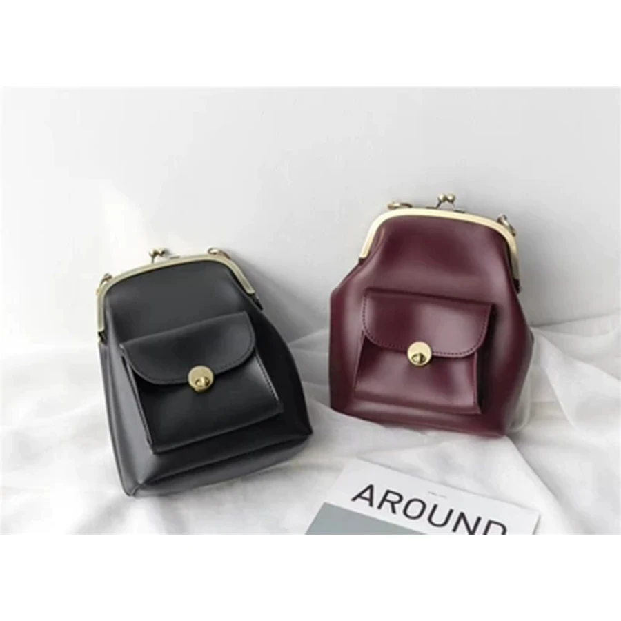 خمر مقابض عصرية المرأة حقيبة بو الجلود الكتف Crossbody مصمم العلامة التجارية النساء Crossbody حقيبة الترفيه السفر حقيبة محفظة 2019