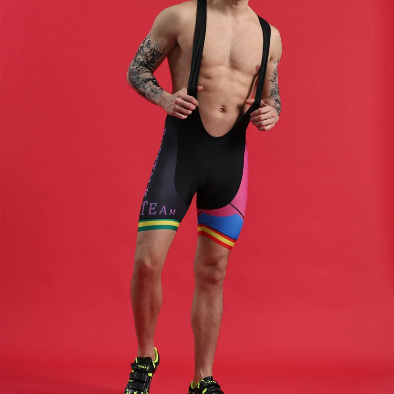 2019 men pink cycling jersey set ciclismo clothings hombre BOESTALK high quality summer triathlon suit bike clothes bicicleta