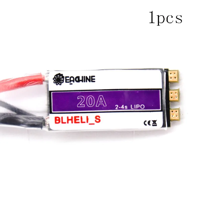 Eachine 20A 2-4S Blheli_S бесщеточный ESC для Wizard X220 FPV гоночный Дрон запчасти - Цвет: 1PCS