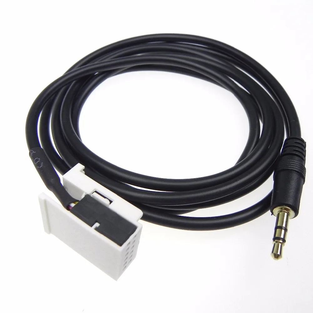 High Quality 3.5mm male AUX In Cable A4 A3 A6 TT A8 S4 AUDO Audio AUX cable Aux Audio Adapter cable length 141cm 2