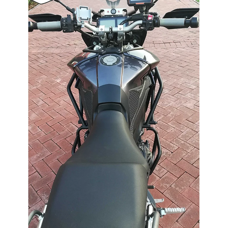 Для Yamaha MT-09 FZ-09 FJ-09 MT09 TRACER- мотоцикл передняя защита двигателя Краш бар Рамка протектор бампер