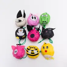 10 шт. милая сумочка для животных складная многоразовая сумка для покупок Экологичная сумка для фруктов и овощной мешок Хранение продуктов сумка