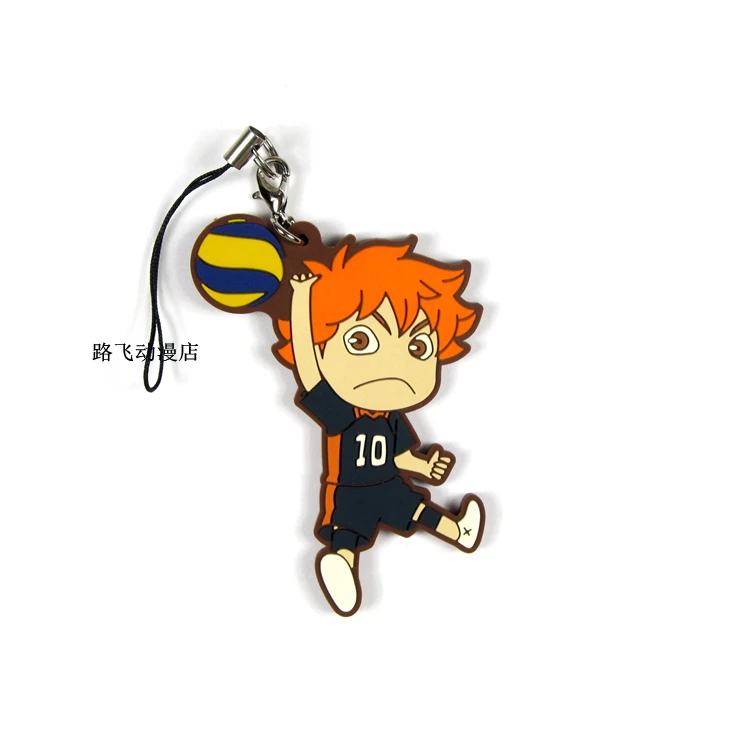 Экшн фигурка Haikyuu Hinata Shoyo Tanaka Ryunosuke Takeda Iitetsu Sugawara Koushi модель аниме резиновый брелок