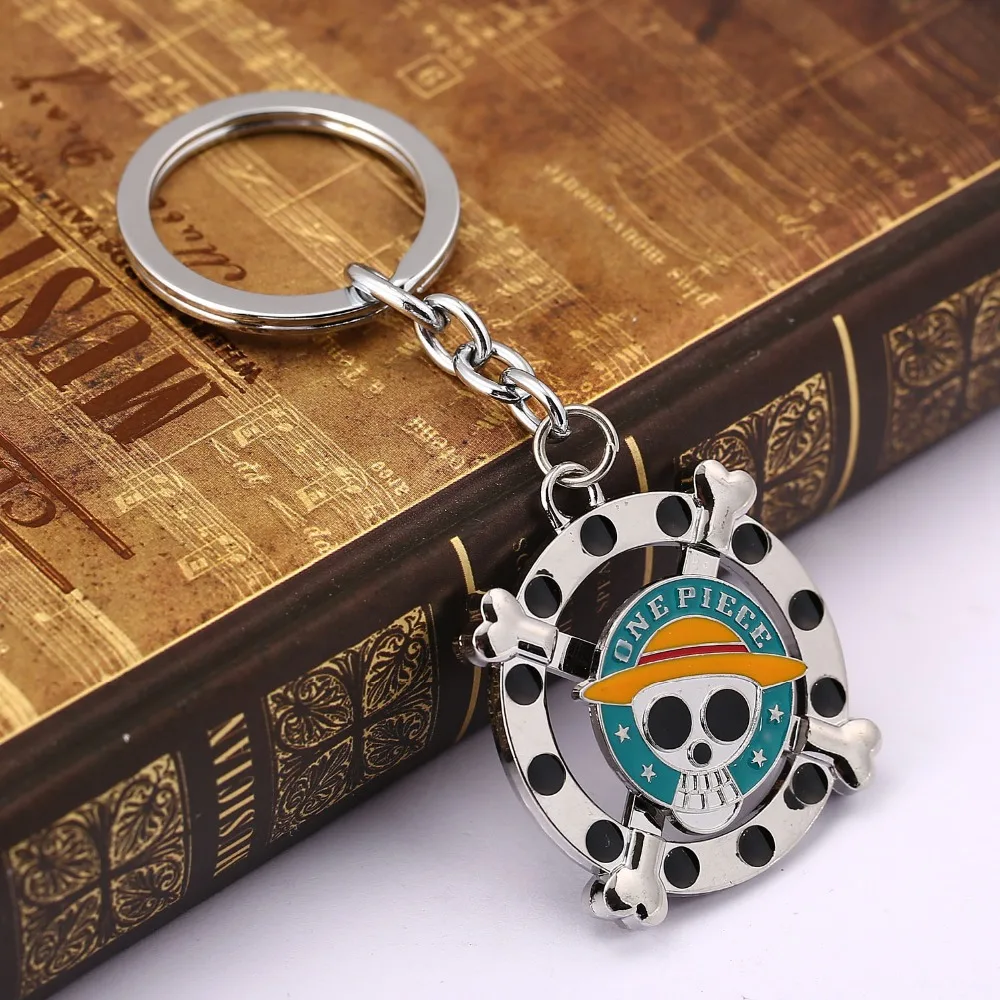 Buy One Piece figure Keychain Franky silver Metal