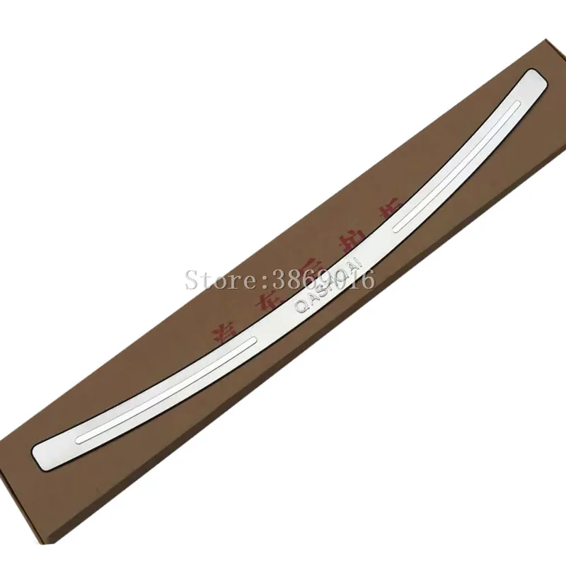 

High Quality Stainless Steel Rear Bumper Protector Sill Trunk Guard Cover Trim Car-Styling For Nissan Qashqai J10 2007-2013