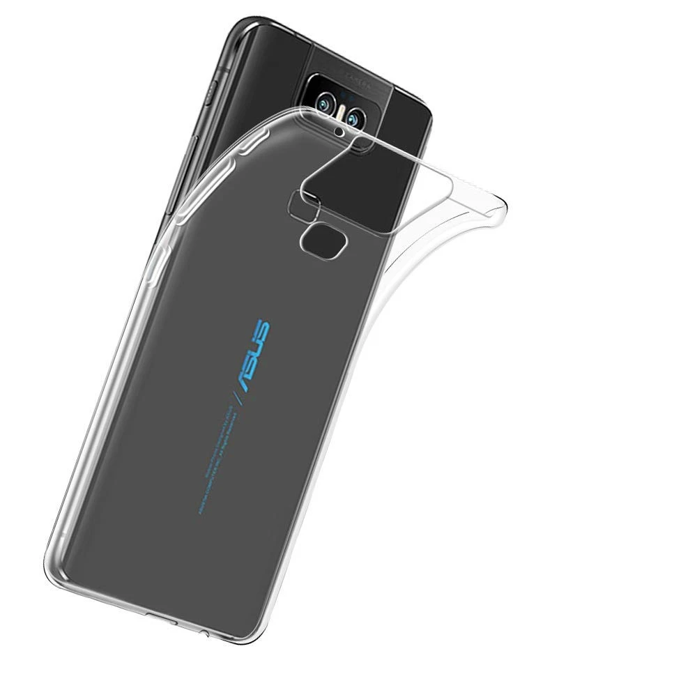 Чехол для Asus Zenfone 6 ZS630KL, 6,4 дюймов, ультра тонкий прозрачный мягкий чехол из ТПУ для Asus Zenfone 6z ZS630KL, бампер