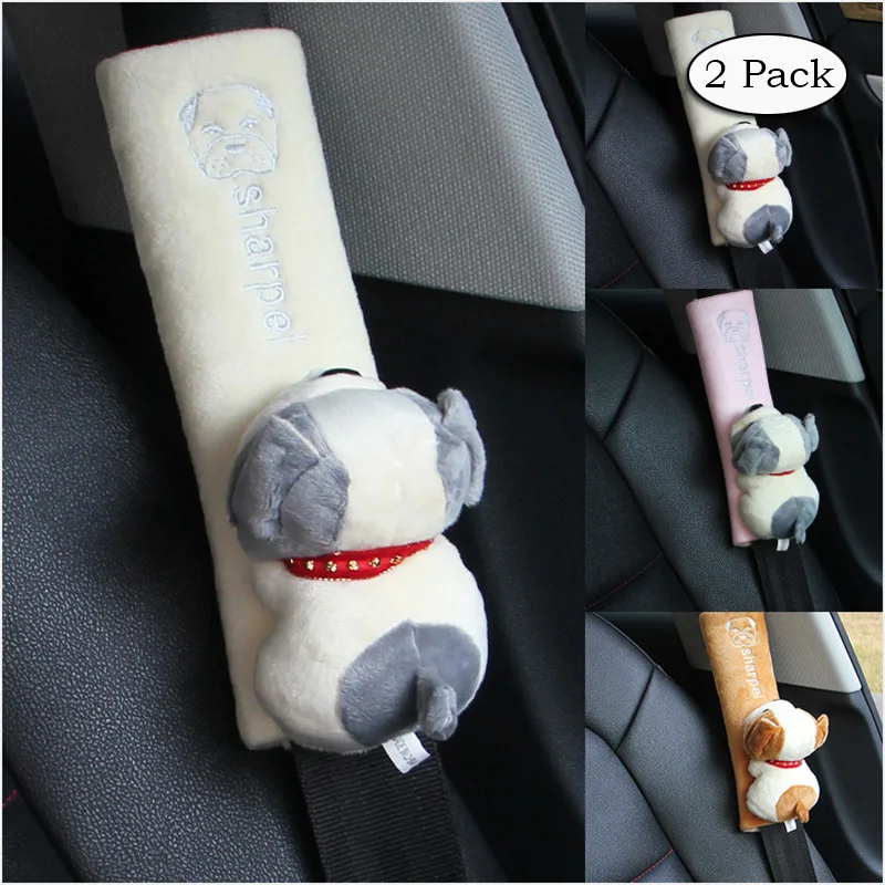 

2 Pack Car Seat Belt Pads Universal Car Seat Shoulder Strap Pad Cushion Cover Car Belt Protector Safety Belt Cover YC007