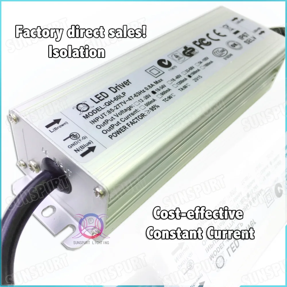 Водонепроницаемый светодиодный фонарь IP67 PF 60 Вт 2 шт.|drivers plate|led driver adapterled 3w |