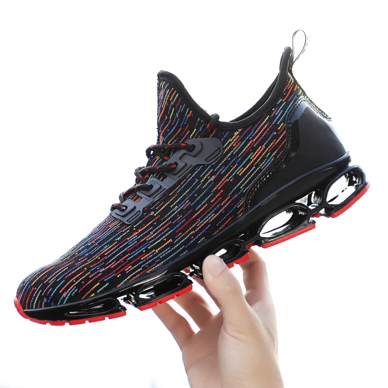 

Outdoor sneakers for men casual Walking Shoes Breathable Lightweight fashion black and white sport lifestyle shoes