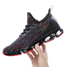 JINBEILEE New Flying Woven Breathable Lightweight Walking Shoes Cushioning Rubber Knife Front Sports Casual Men's Shoes JINBEILEE New Flying Woven Breathable Lightweight Walking Shoes Cushioning Rubber Knife Front Sports Casual Men's Shoes
