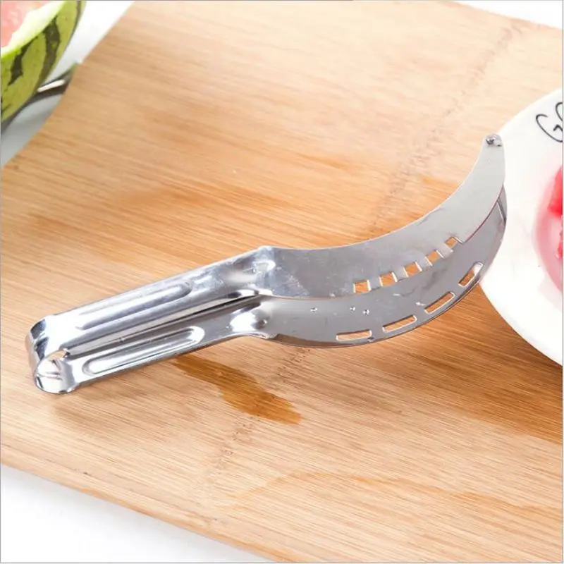 Stainless Steel Watermelon Slicer Fruit Knife Cutter Home Kitchen Accessories Slicer Cutter Vegetable Tools Slicer