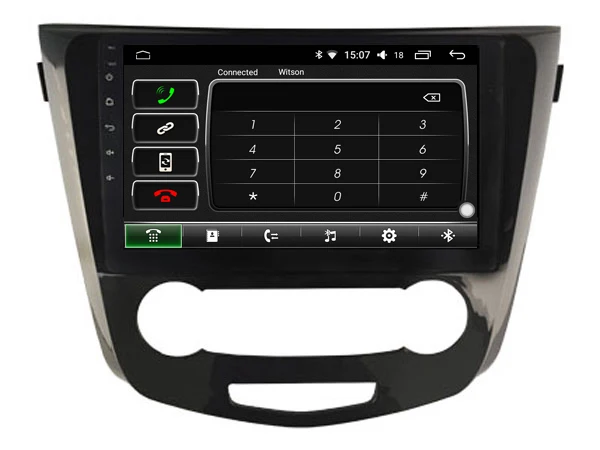 Top OTOJETA DSP stereo carplay android 8.1.2 car radio for Nissan xtrial Qashqai 2014 Gps navi Ips screen video player tape recorder 5