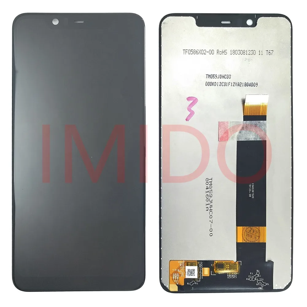 Скидка Для Nokia 5,1 Plus TA 1102 TA 1105 TA 1108 TA 1109 TA 1112 TA 1120 X5 ЖК дисплей дигитайзер сенсорный экран s Запасные части