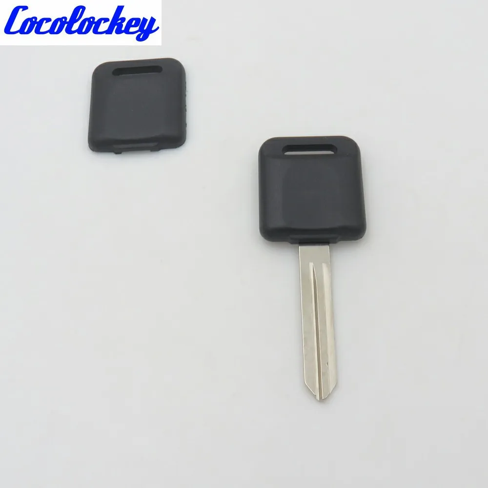 10 шт./лот, пустой ключ, новинка, сменный корпус транспондера, может быть открыт для Nissan, без логотипа, Cocolockey