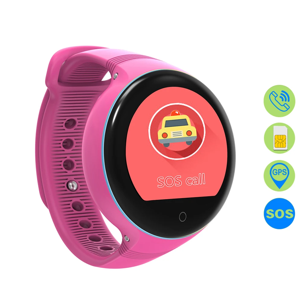 

ZUCOOR GPS Smart Children Watch Kid's Baby Children's Watches With Sim Card RW63 SOS Call WiFi Location Finder Locator Tracker