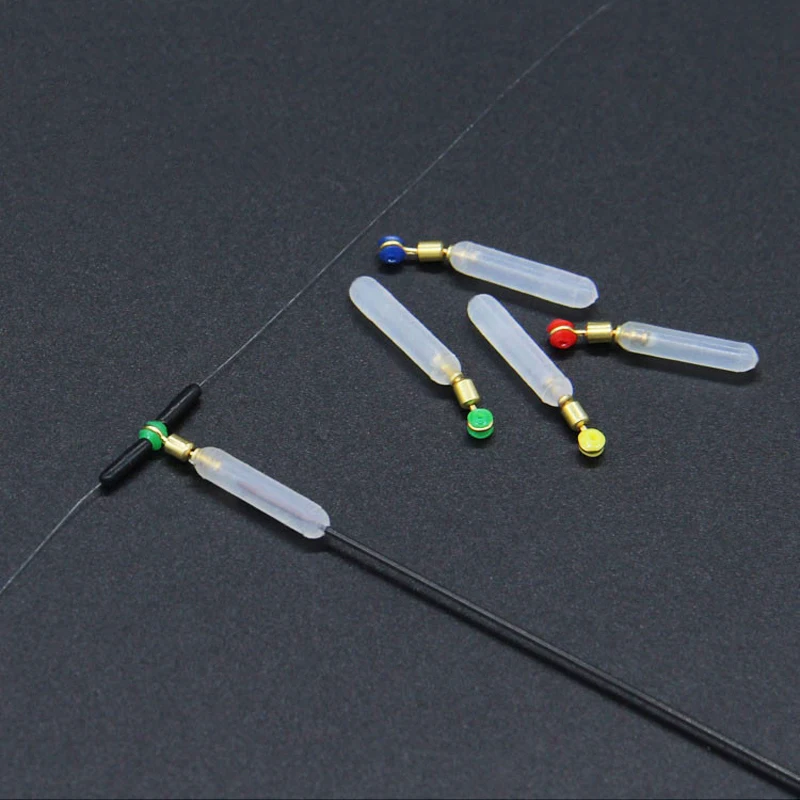 

25pcs/Bag High Quality Silicone Copper Head Float Seat Not To Hurt Not Throw Line Float More Convenient Use Longer Service Life