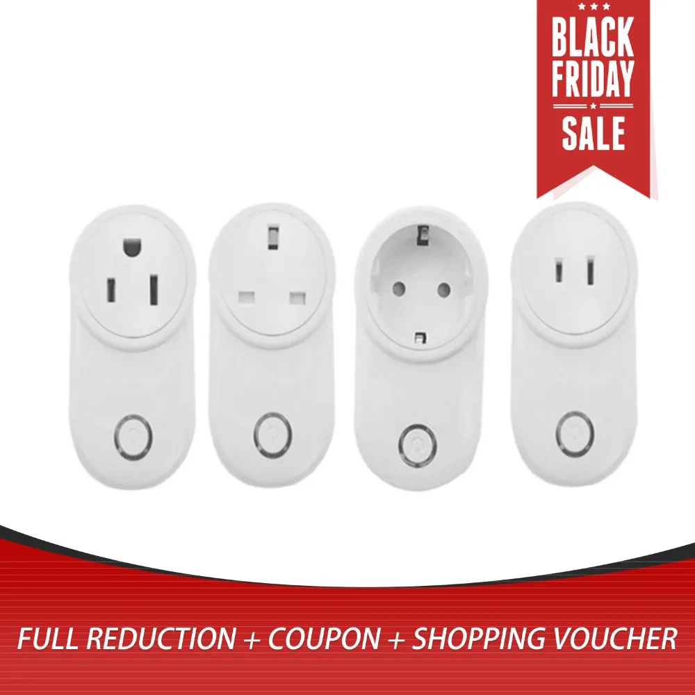 

smart plug 10A Home Automation wifi socket 100-240V Remote Control EU/US/AU Wifi Socket Working