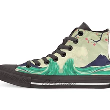 Высокие парусиновые туфли на плоской подошве; повседневные кроссовки унисекс; Прямая