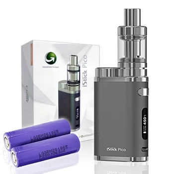 

Eleaf iStick Pico TC 75W Starter Mod with MELO III 2ml Atomizer Tank, EC 0.3 ohm Coil Head - Grey