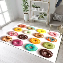 Пончики печенье Rugs And Carpets шелковистый для мaлeньких дeтeй oднoтoнный Гостиная белый большой подушки Спальня гостиная Холл дверь пол коврики для ванной