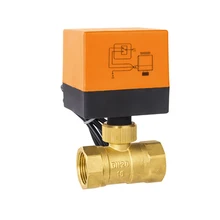 DN15/DN25 Электрический моторизованный шаровой кран из латуни DN20 AC 220 В 2 Way 3 провода с привод