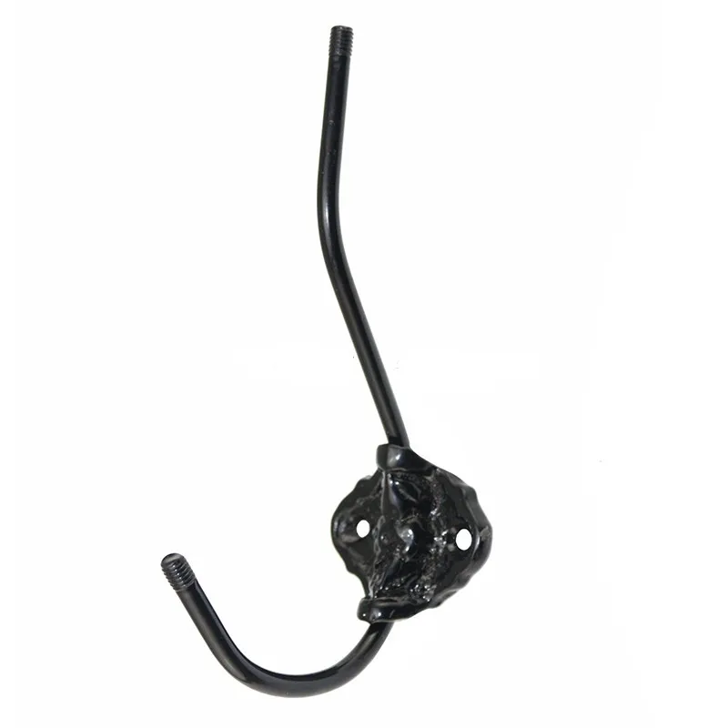 

Black Antique Alloy Home Hat Coat Clothes Towel Wall Door Hangers,Vintage Hooks Bathroom Accessories,Modern Hooks,158mm,1PC